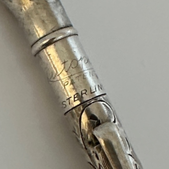 Sterling Silver 1800 Mechanical Pencil - Picture 2 of 9